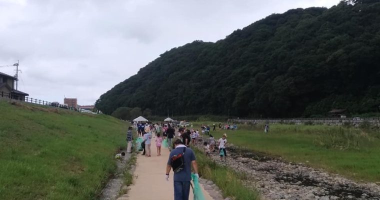 小倉南区・長行校区の紫川清掃と川まつり、小倉北区・泉台校区のそうめん流し大会　衆議院議員　きいたかし　福岡10区　(北九州市門司区・小倉北区・小倉南区)
