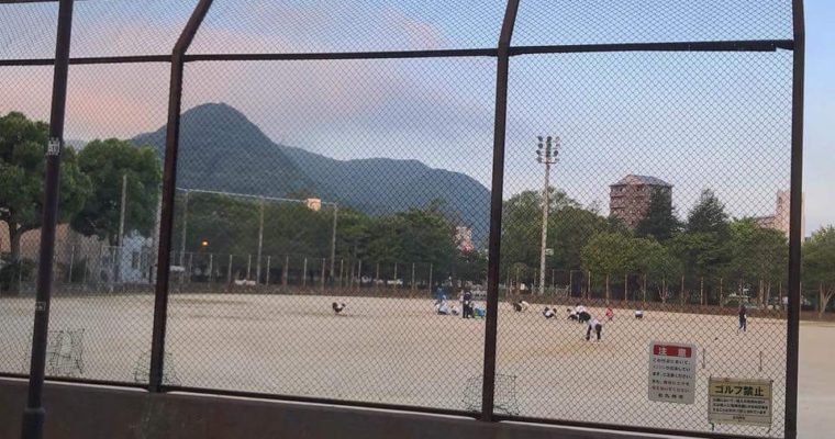 門司レトロ子ども盆踊りの会場整備という名前の草むしり作業に例年通り参加　衆議院議員　きいたかし　福岡10区　(北九州市門司区・小倉北区・小倉南区)