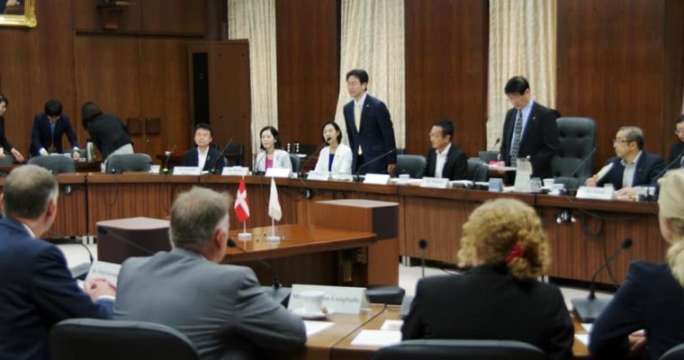 デンマーク王国国会高等教育・研究委員会、駐日大使表敬訪問　衆議院議員　きいたかし　福岡10区　(北九州市門司区・小倉北区・小倉南区)