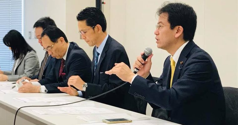 法科大学院と司法試験の一体改革の議員立法提案を法案登録、原子力賠償法改正案に関する関係者からの聞き取り、基幹労連フォーラム総会　衆議院議員　きいたかし　福岡10区　(北九州市門司区・小倉北区・小倉南区)