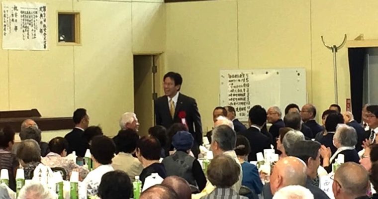 5月12日は母の日、在住校区のラジオ体操、支援団体のファミリーフェスタ、小倉北区・西小倉校区の敬老会　衆議院議員　きいたかし　福岡10区　(北九州市門司区・小倉北区・小倉南区)