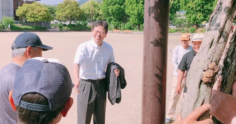 小倉北区・今町校区のグラウンドゴルフ大会、小倉北区・井堀校区の敬老会　衆議院議員　きいたかし　福岡10区　(北九州市門司区・小倉北区・小倉南区)