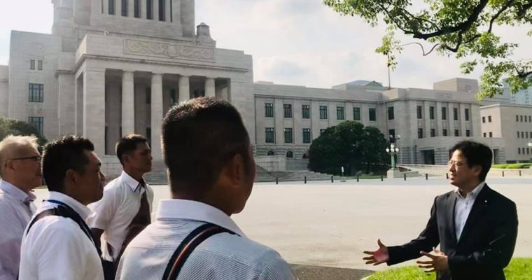福岡県消防学校の皆さんの国会見学　衆議院議員　きいたかし　福岡10区　(北九州市門司区・小倉北区・小倉南区)