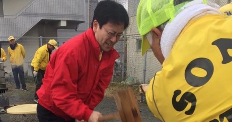 小倉南区・曽根校区の三世代ふれあいもちつき大会、小倉北区・日明校区の飛躍の集い、小倉南区・沼校区の新年互礼会陸上自衛隊小倉駐屯地・北九州自衛隊協力会の新春賀詞交歓会　衆議院議員　きいたかし　福岡10区　(北九州市門司区・小倉北区・小倉南区)　