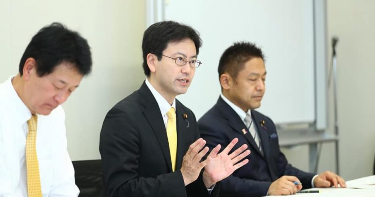 育休取得を含む子育て支援の充実、教育関係の団体から政策要望、学生インターンと政策課題についての意見交換　　衆議院議員　きいたかし　福岡10区　(北九州市門司区・小倉北区・小倉南区)　