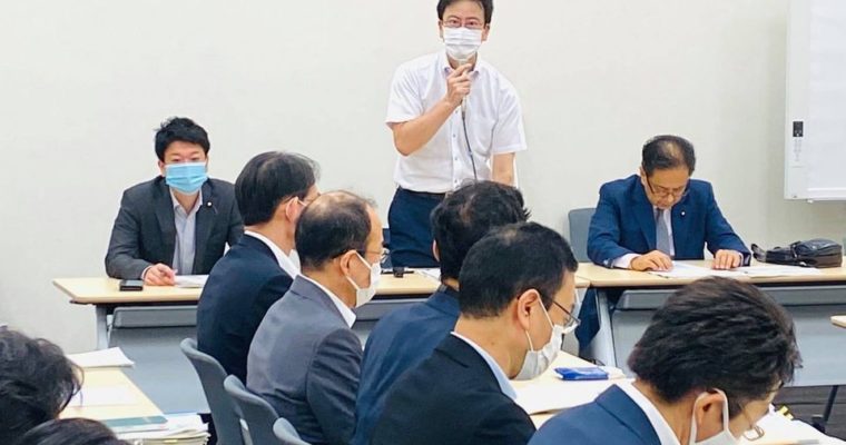 大学入試の見直し検討会議の状況や新型コロナ対策の現状等を聞き取り　衆議院議員　きいたかし　福岡10区　(北九州市門司区・小倉北区・小倉南区)