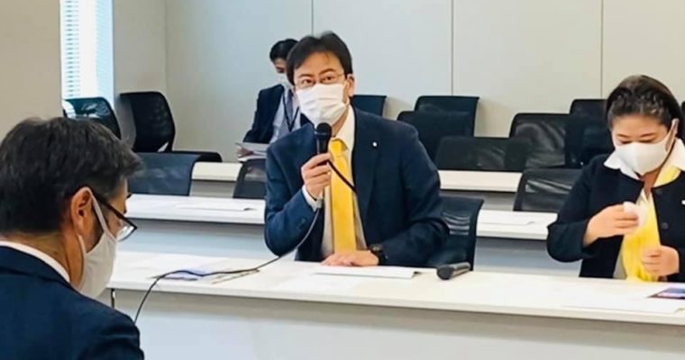 国土交通分野の税制改正要望聞き取り続く　衆議院議員　きいたかし　福岡10区　(北九州市門司区・小倉北区・小倉南区)