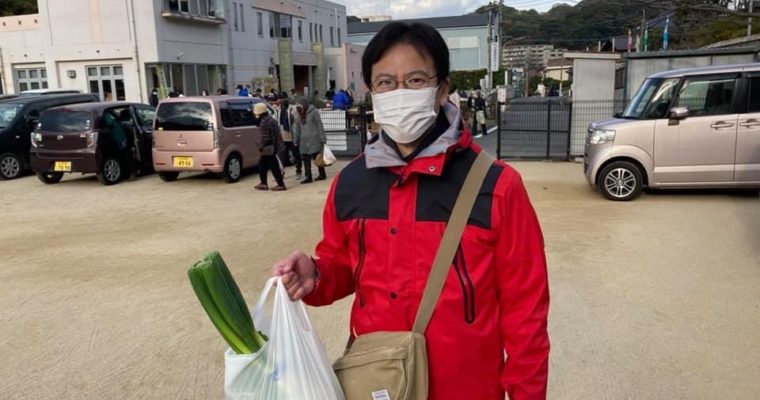 数少ない開催となったもちつき大会のお手伝いへ　衆議院議員 きいたかし 福岡10区(北九州市門司区・小倉北区・小倉南区)