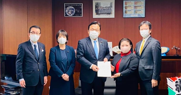赤羽国土交通大臣に新型コロナ対策を要望　衆議院議員 きいたかし 福岡10区(北九州市門司区・小倉北区・小倉南区)