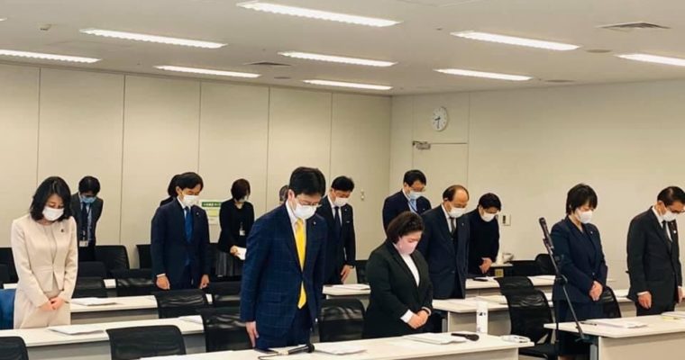 3月11日は黙祷から　衆議院議員 きいたかし 福岡10区(北九州市門司区・小倉北区・小倉南区)