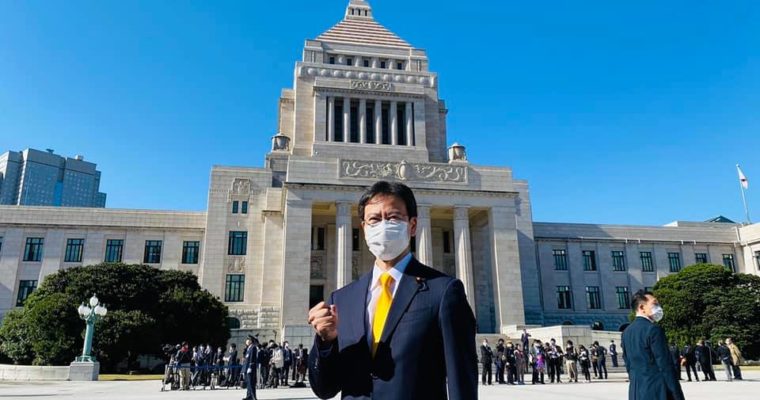 第206回特別国会召集、初登院しました　衆議院議員 きいたかし 福岡10区(北九州市門司区・小倉北区・小倉南区)