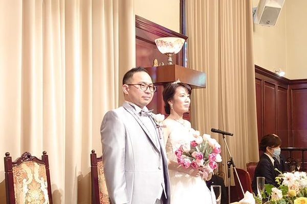 後輩の結婚披露宴へ　衆議院議員 きいたかし 福岡10区(北九州市門司区・小倉北区・小倉南区)