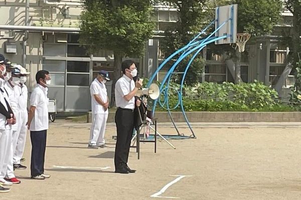 守恒校区スポーツ大会、今町校区バッゴー大会　衆議院議員 きいたかし 福岡10区(北九州市門司区・小倉北区・小倉南区)