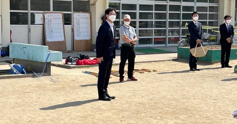 足原校区グラウンドゴルフ、葛原校区わいわい市場、小熊野川ほたる祭り　衆議院議員 きいたかし 福岡10区(北九州市門司区・小倉北区・小倉南区)