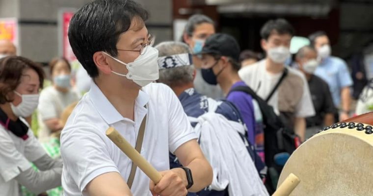 小倉祇園太鼓本祭り2日目　衆議院議員 きいたかし 福岡10区(北九州市門司区・小倉北区・小倉南区)