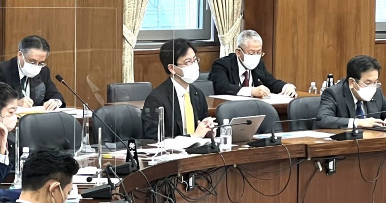 国土交通委員会で大臣所信質疑　衆議院議員　きいたかし　福岡10区（北九州市門司区・小倉北区・小倉南区）