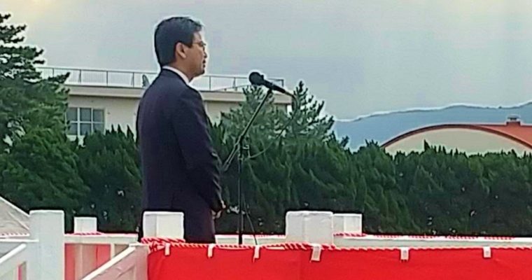 陸自小倉駐屯地創立66周年式典、老松市民センター餅つき、城野校区ドリーム広場2022　衆議院議員　きいたかし　福岡10区（北九州市門司区・小倉北区・小倉南区）