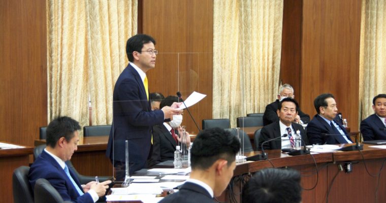 朝日新聞で私の国交委質疑を取り上げていただきました　衆議院議員　きいたかし　福岡10区（北九州市門司区・小倉北区・小倉南区）
