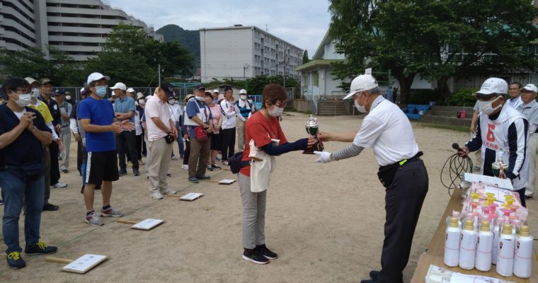 大里南校区親睦グラウンドゴルフ大会　衆議院議員　きいたかし　福岡10区（北九州市門司区・小倉北区・小倉南区）