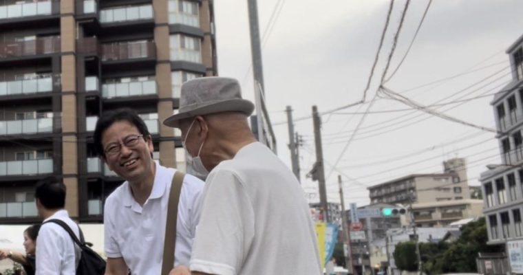 地域の夏祭りをハシゴ　衆議院議員　きいたかし　福岡10区（北九州市門司区・小倉北区・小倉南区）