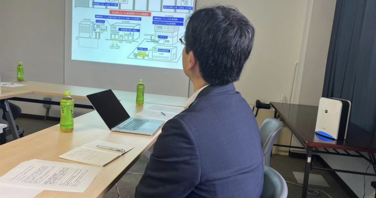 モノレール現場と意見交換　衆議院議員　きいたかし　福岡10区（北九州市門司区・小倉北区・小倉南区）