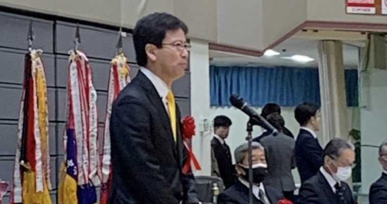 建国記念の日、西日本選抜少年剣道大会　衆議院議員　きいたかし　福岡10区（北九州市門司区・小倉北区・小倉南区）