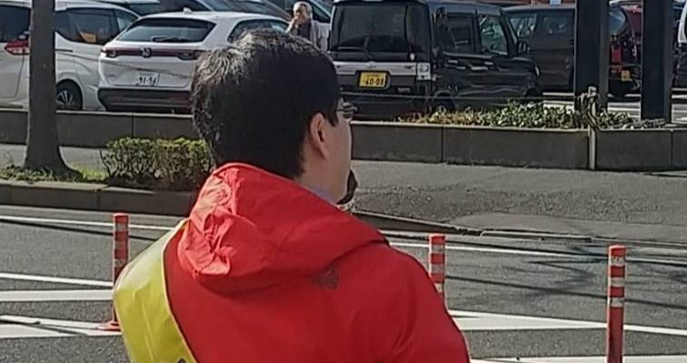 花粉症に街頭演説はちょっとつらい　衆議院議員　きいたかし　福岡10区（北九州市門司区・小倉北区・小倉南区）