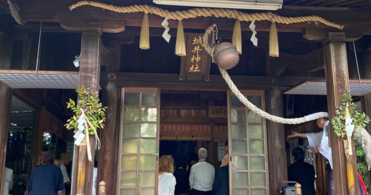 城井神社例大祭へ　衆議院議員　きいたかし　福岡10区（北九州市門司区・小倉北区・小倉南区）