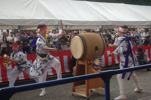 小倉祇園太鼓お疲れ様でした　衆議院議員　きいたかし　福岡10区（北九州市門司区・小倉北区・小倉南区）