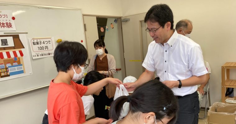 暑さの中を地域へ　衆議院議員　きいたかし　福岡10区（北九州市門司区・小倉北区・小倉南区）