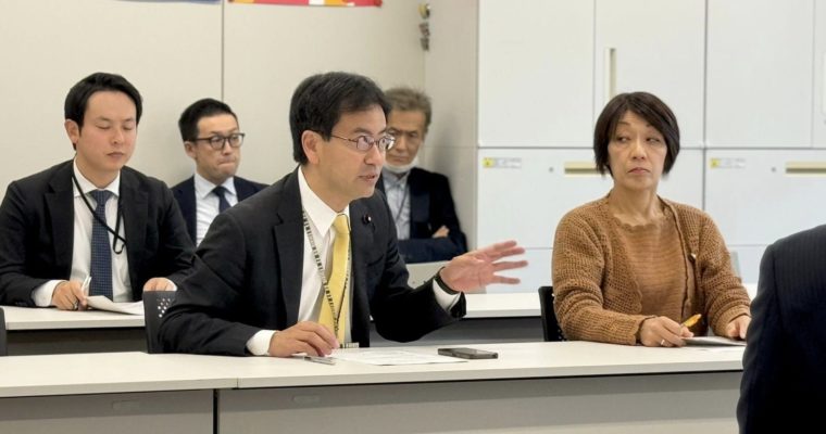 臨時国会へ準備着々　衆議院議員　きいたかし　福岡10区（北九州市門司区・小倉北区・小倉南区）