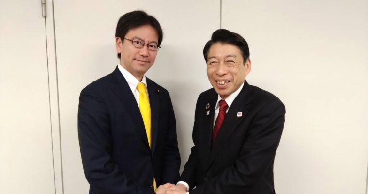 服部誠太郎後援会事務所開き、2月2日の節分へ　衆議院議員　きいたかし　福岡10区（北九州市門司区・小倉北区・小倉南区）