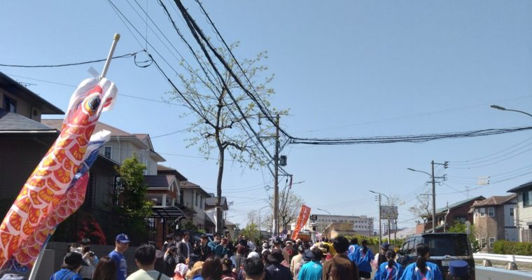 北九州タウンパレードへ　衆議院議員　きいたかし　福岡10区（北九州市門司区・小倉北区・小倉南区）