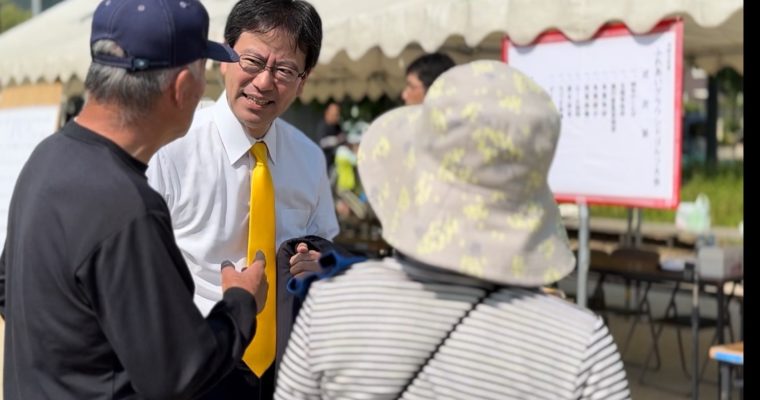 長尾校区モルック大会、長行校区グラウンドゴルフ大会へ　衆議院議員　きいたかし　福岡10区（北九州市門司区・小倉北区・小倉南区）