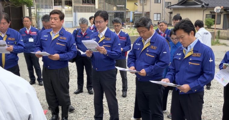 能登半島復興状況を視察　衆議院議員　きいたかし　福岡10区（北九州市門司区・小倉北区・小倉南区）