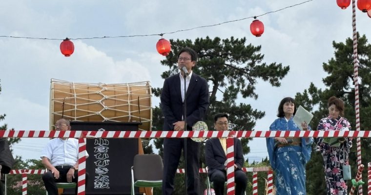 小倉駐屯地市民との夕べに参加　衆議院議員　きいたかし　福岡10区（北九州市門司区・小倉北区・小倉南区）