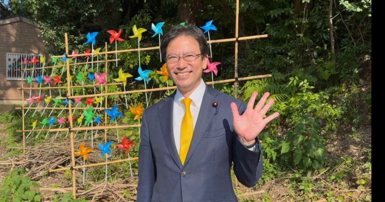 地元の神社の神事へ　衆議院議員　きいたかし　福岡10区（北九州市門司区・小倉北区・小倉南区）
