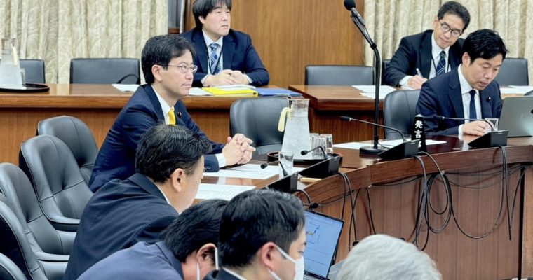 補正予算案審議へ弾込め役　衆議院議員　きいたかし　福岡10区（北九州市門司区・小倉北区・小倉南区）