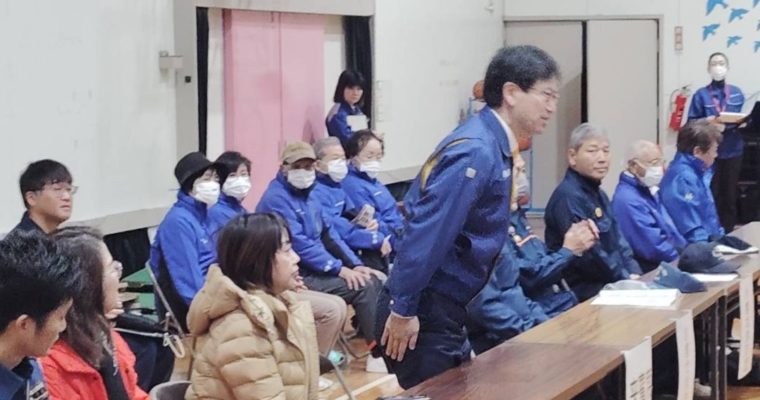寒さを吹き飛ばして地域へ 　衆議院議員　きいたかし　福岡10区（北九州市門司区・小倉北区・小倉南区）
