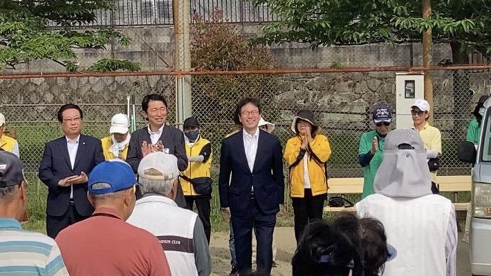 週末も地域へ参ります。