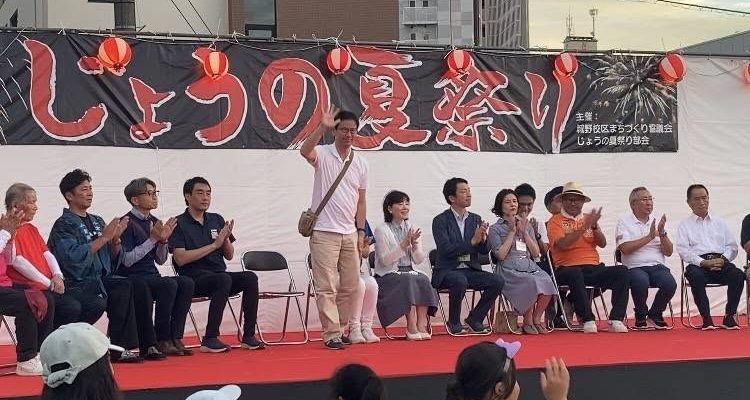 暑い暑い夏祭り。