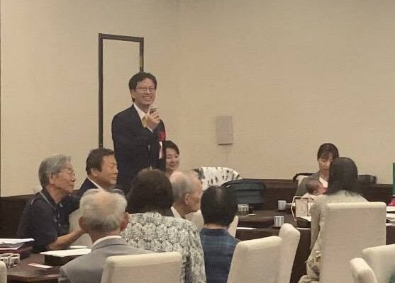 旧交を温め、声を聴く。