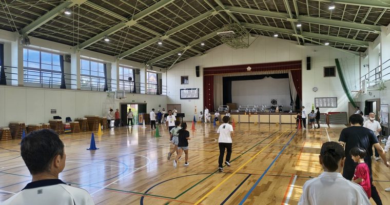 連休中も地域交流へ。